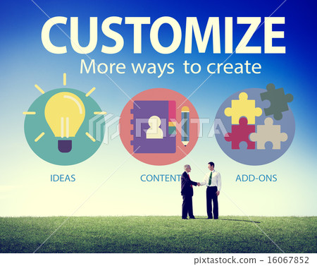 Customize Ideas Identity Individuality Innovation Personalize Co 16067852