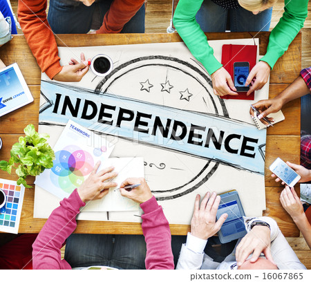 Independence Liberty Peace Self Control Concept Independence Liberty Peace Self Control Concept 16067865