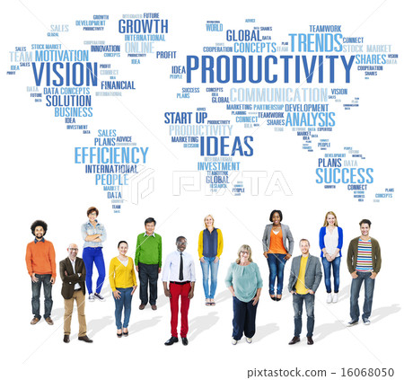 Productivity Mission Strategy Business World Vision Concept 16068050