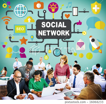 Social Network Internet Online Society Connecting Social Media C Social Network Internet Online Society Connecting Social Media C 16068233