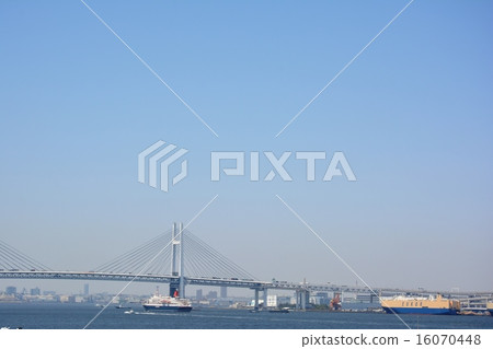 橫濱港和外國客船 16070448