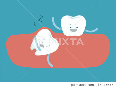 Sleepy tooth of impacted tooth 16073637