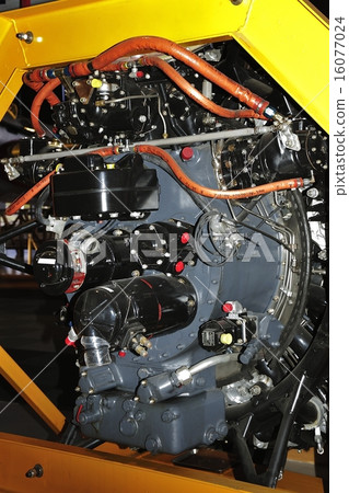 Light R 3350 Engine Stock Photo