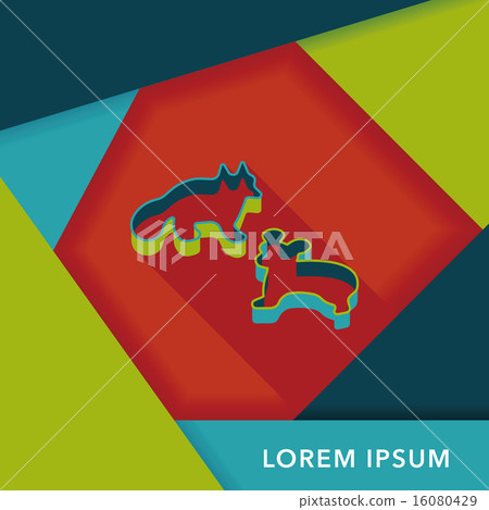 kitchenware baking mold flat icon with long shadow,eps10 kitchenware baking mold flat icon with long shadow,eps10 16080429