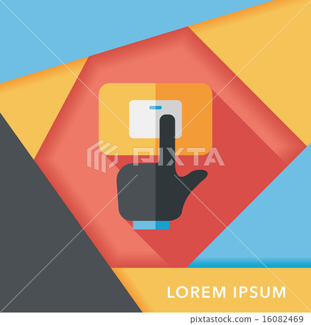 Environmental protection concept flat icon with long shadow,eps1 Environmental protection concept flat icon with long shadow,eps1 16082469