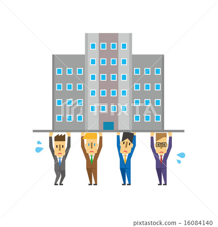 Businessman supporting the company 16084140