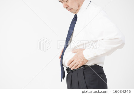 Middle-aged man's stomach Middle-aged man's stomach 16084246