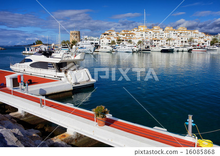 Puerto Banus Marina in Spain Puerto Banus Marina in Spain 16085868