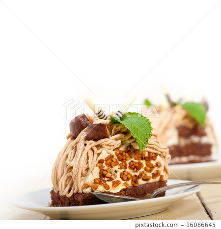 chestnut cream cake dessert chestnut cream cake dessert 16086645