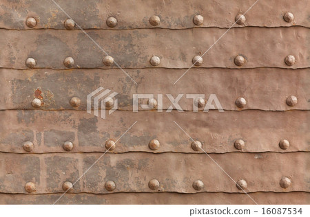 texture of the old iron gate 16087534