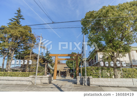 Torii of Sawamura Shrine 16088419