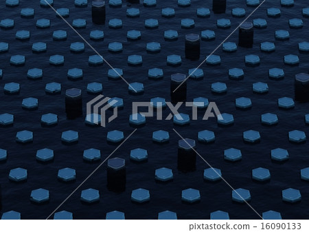 Honeycombs Structure Background 16090133