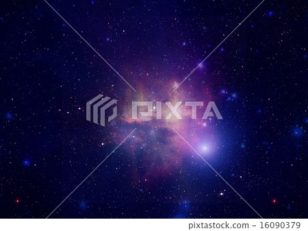 Star field in space and a nebulae Star field in space and a nebulae 16090379