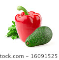 Pepper and avocado 16091525