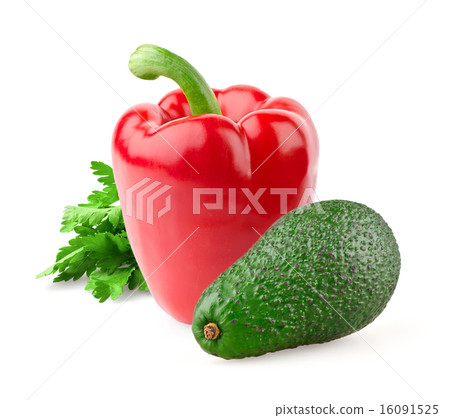 Pepper and avocado 16091525