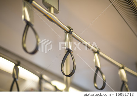 Selective focus subway train handle 16091718