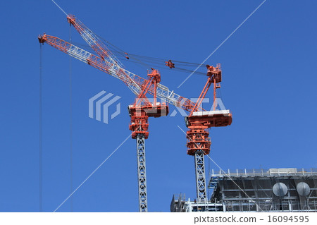 兩台起重機 16094595