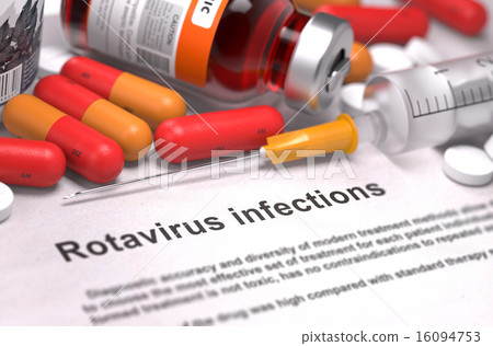 Diagnosis - Rotavirus Infections. Medical Concept.  16094753