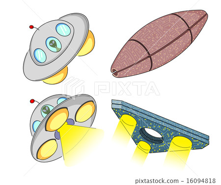 各種UFO插圖 各種UFO插圖 16094818