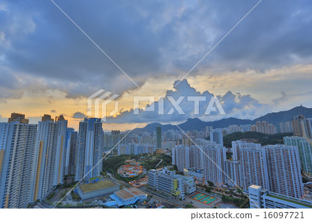 Kowloon side in Hong Kong Kowloon side in Hong Kong 16097721