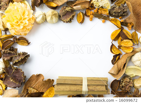 Dried flowers frame 16099672