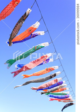 愛知五條河的四月鯉魚飄帶 愛知五條河的四月鯉魚飄帶 16099984