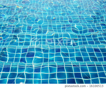blue ceramic wall tiles and details of surface 16100513