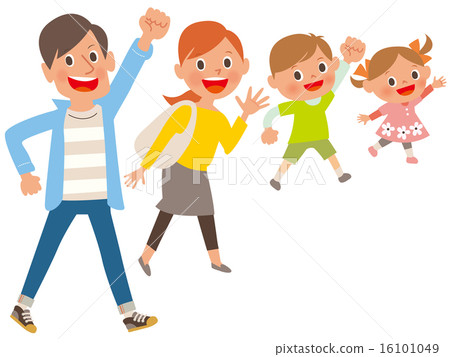 Four pop families point at your fingers and rush down 02 16101049