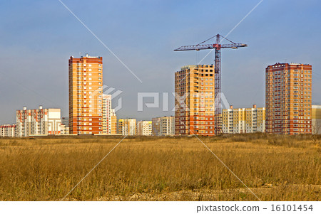 Houses in a new area. Houses in a new area. 16101454