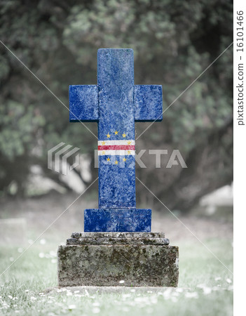 Gravestone in the cemetery - Cape Verde 16101466