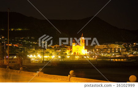 Night view of Sitges Night view of Sitges 16102999