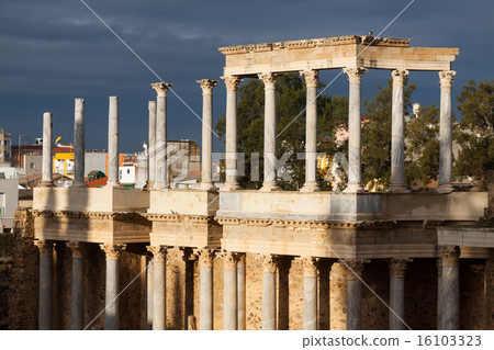 Old Roman Theatre in Merida 16103323