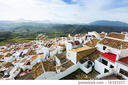 Roofs of residential districts in spanish town Roofs of residential districts in spanish town 16103357