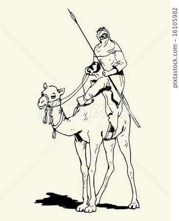 Tuareg camel rider 16105982