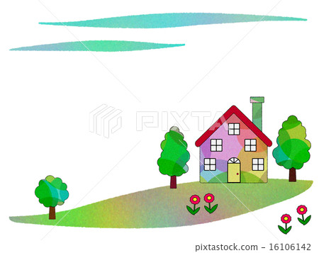 A house on a hill 16106142