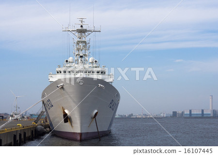 日本海岸警衛隊巡邏艇PLH 32 Akitsushima（front） 16107445
