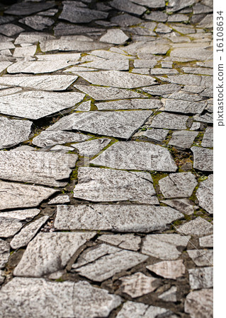 The stone pavement of Nagasaki Peace Park 16108634