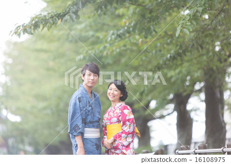 yukata, couple, summer 16108975