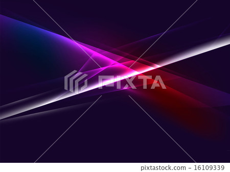 Abstract color glowing lines in dark space with stars and light effects 16109339