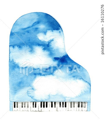 天藍色的鋼琴 天藍色的鋼琴 16110276