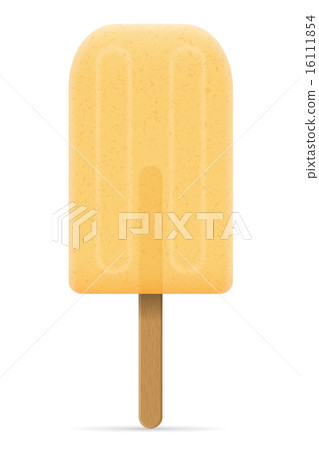 ice cream frozen juice on stick vector ice cream frozen juice on stick vector 16111854