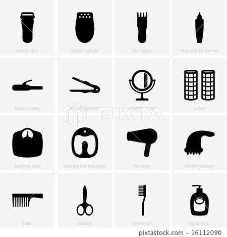 Personal care icons Personal care icons 16112090