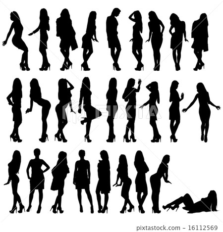 silhouettes girls silhouettes girls 16112569
