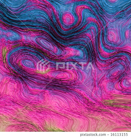Plastic waves generated texture 16113155