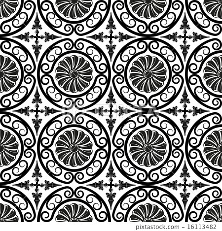 wrought iron pattern 16113482