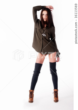 portrait of young pretty woman portrait of young pretty woman 16113569