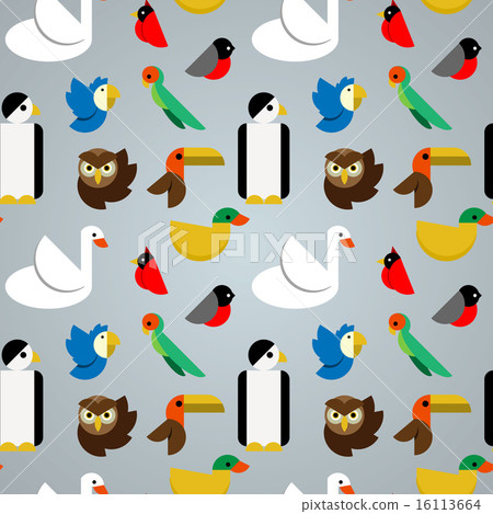 Birds seamless pattern Birds seamless pattern 16113664