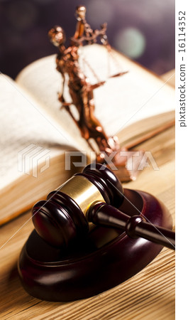 Law and justice concept, paragraph and scales 16114352