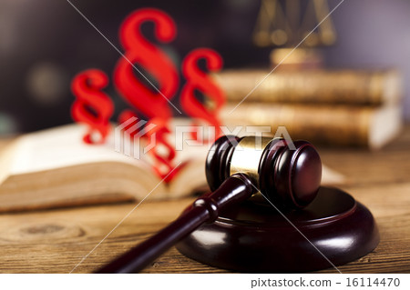 Justice concept and paragraph 16114470