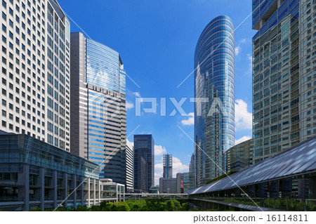 High-rise buildings of Shinagawa Intercity and Shinagawa Grand Commons High-rise buildings of Shinagawa Intercity and Shinagawa Grand Commons 16114811